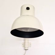 White metal wall lamp by Hans Agne Jakobsson for AB Markaryd, Sweden 1970's