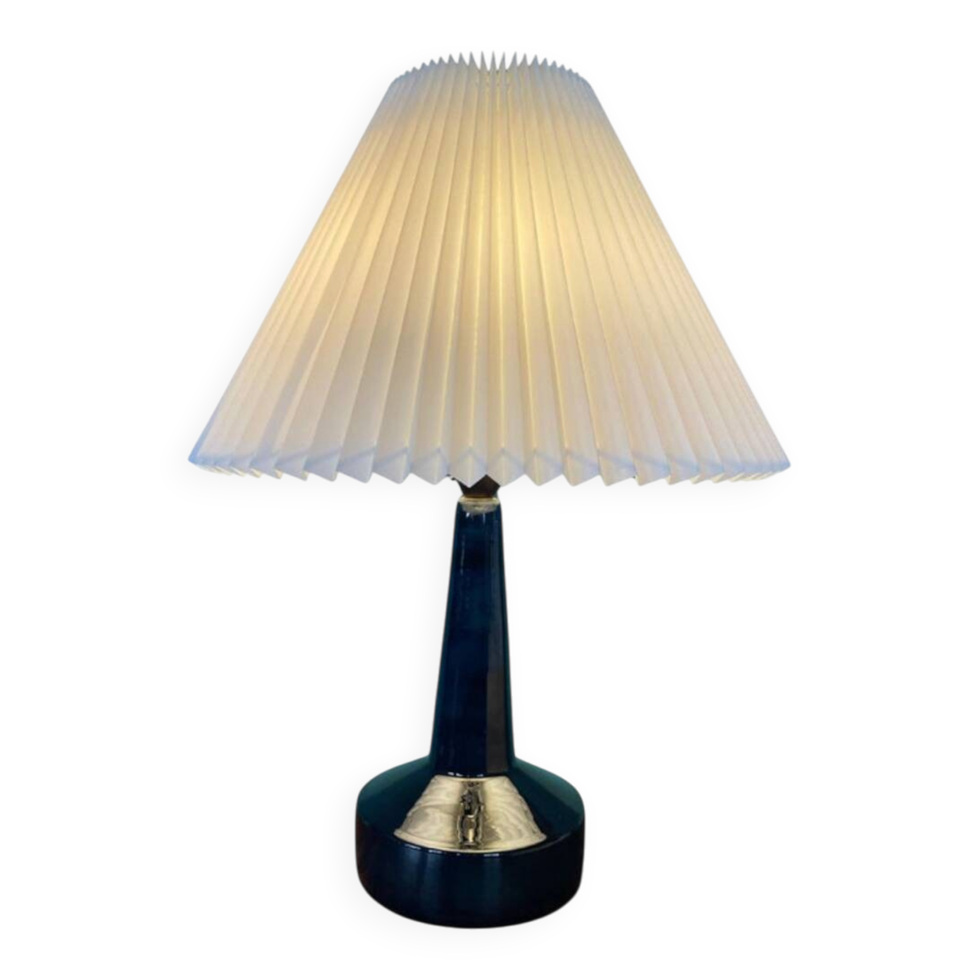 Danish Mid-Century Pottery Table Lamp