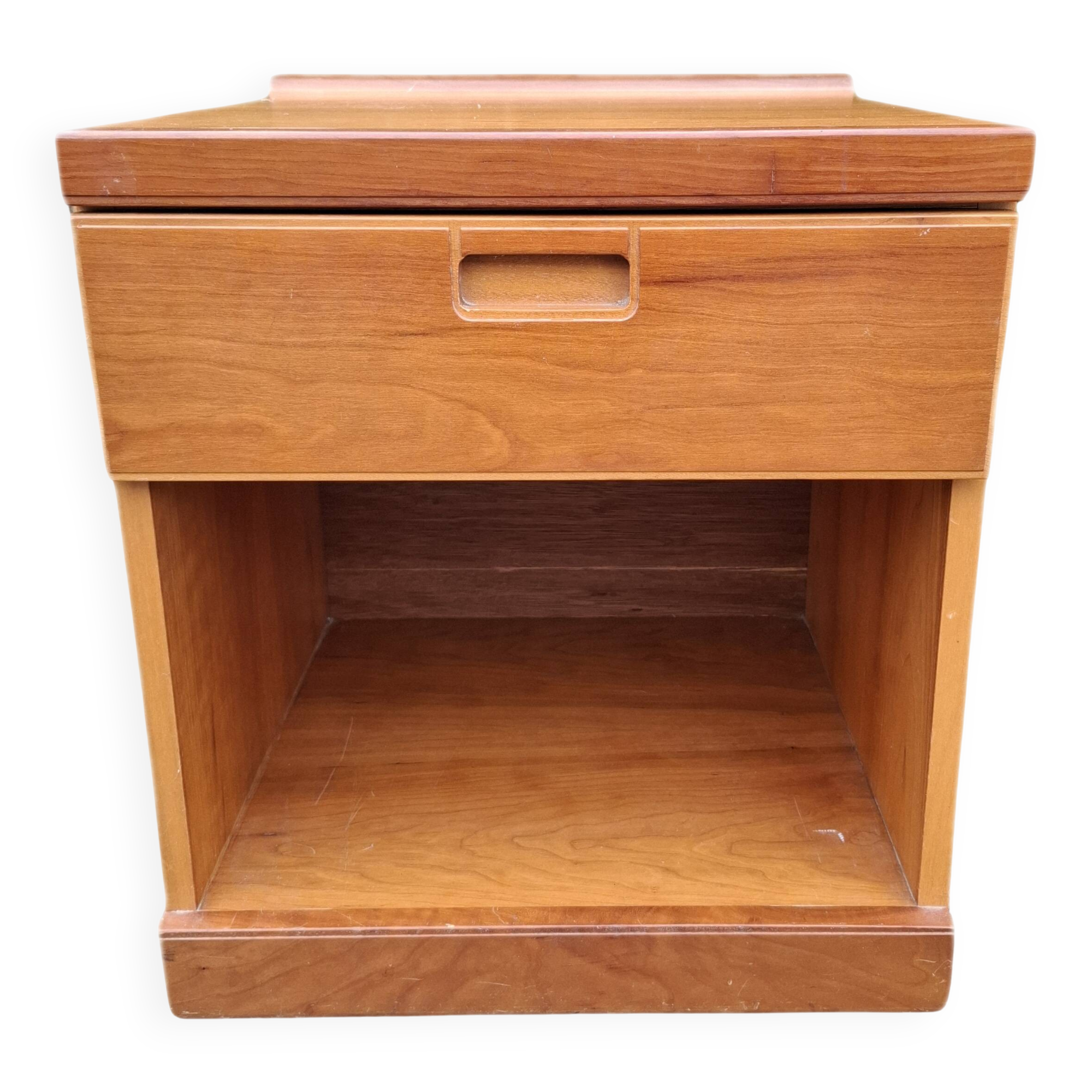 Vintage English bedside table