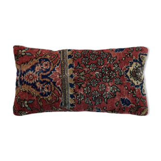 Vintage turkish handmade cushion cover, 30 x 60 cm