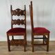 Pair of Renaissance chairs from the early 1900s