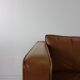 Dutch design three seater leather sofa by Artifort