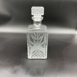 Vintage, whisky decanter, bottle, pitcher, cork, diamond décor, vegetable, 1960s, 1970s, Italy