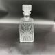 Vintage, whisky decanter, bottle, pitcher, cork, diamond décor, vegetable, 1960s, 1970s, Italy