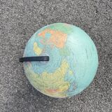 Vintage globe taride 1960 tripod world map