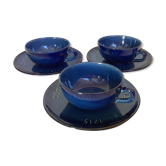 Trio of cognac cups Marteel Saint Clément