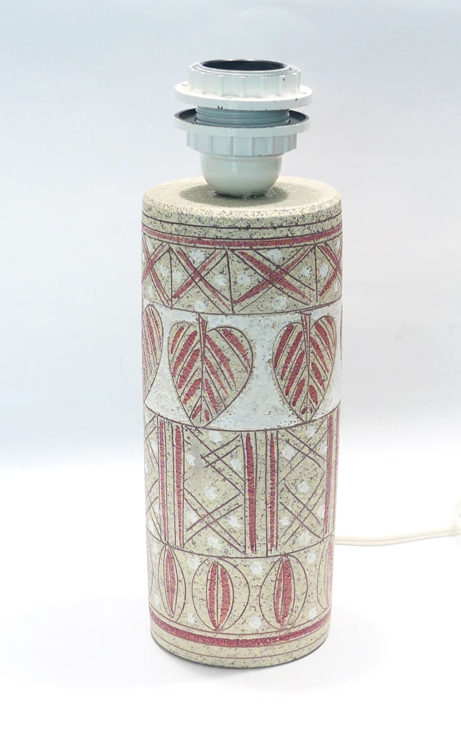 ceramic lamp base 1950-60 Fratelli Fanciullacci Italy