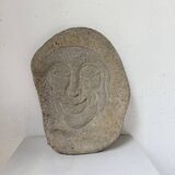 Stone sculpture 1950 face