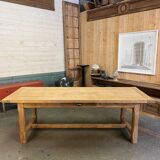 Solid oak farmhouse table