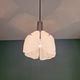Frosted glass suspension, Kalmar Francken, 1970