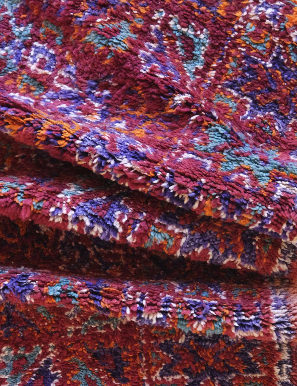 Tapis Vintage Beni MGuild - 356 x 197 cm