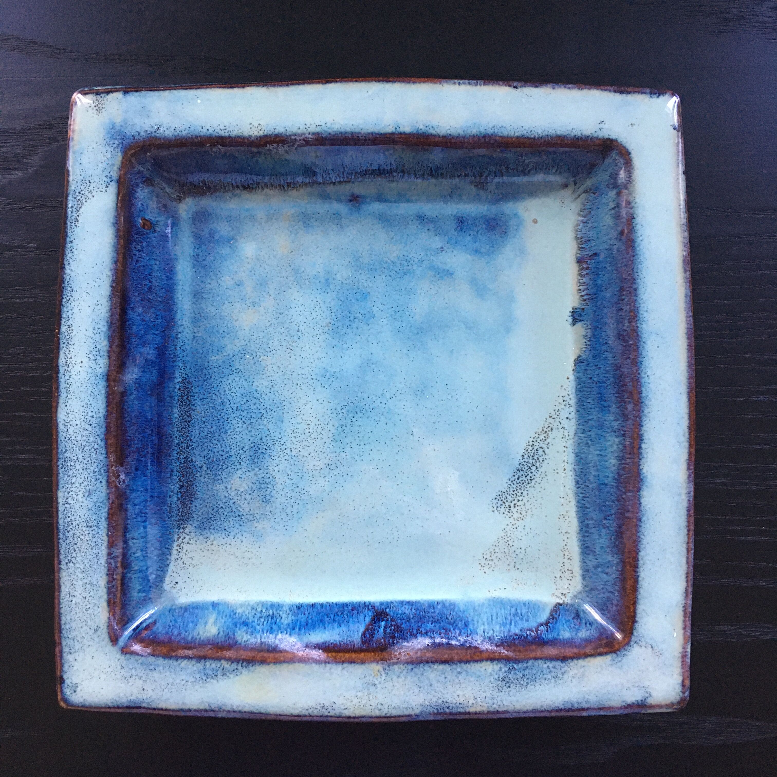 Blue pocket emptier, unique piece