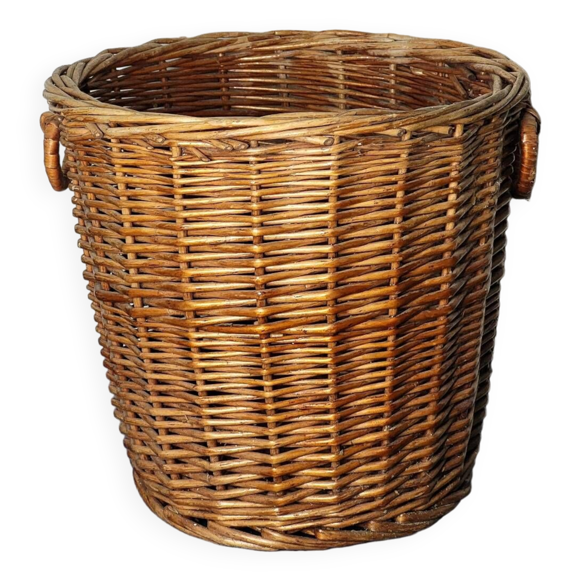 Vintage trash basket