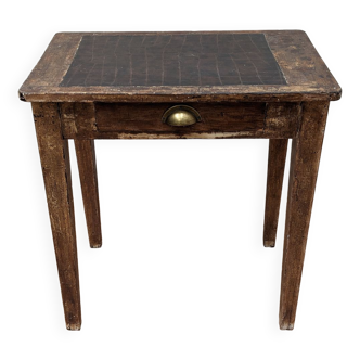 Desk with natural patina