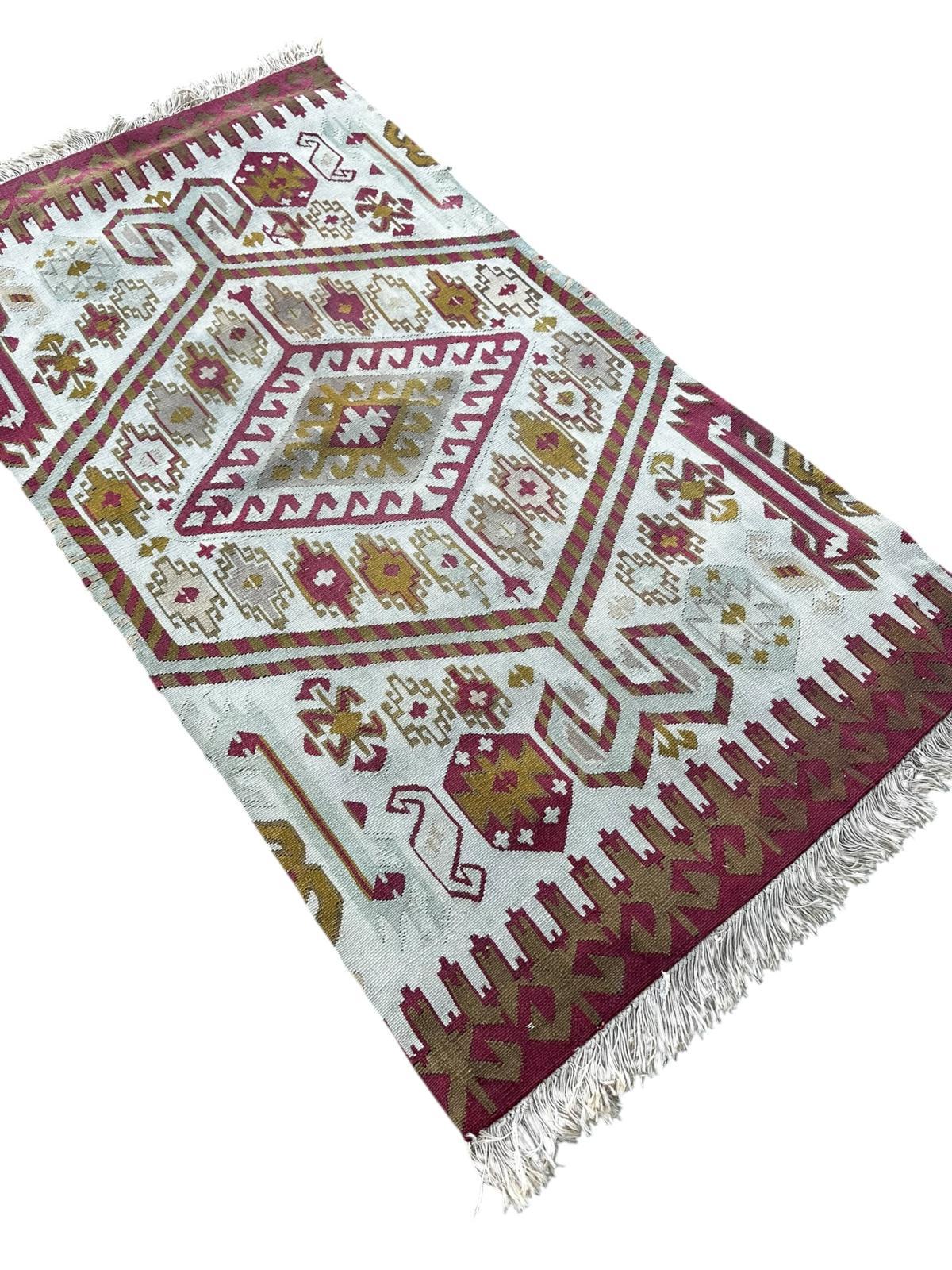 Handmade kilim rug 70cm x 130cm