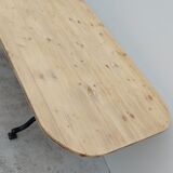Table de restaurant bistrot en fonte -1m76