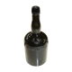 Old smoked glass bottle