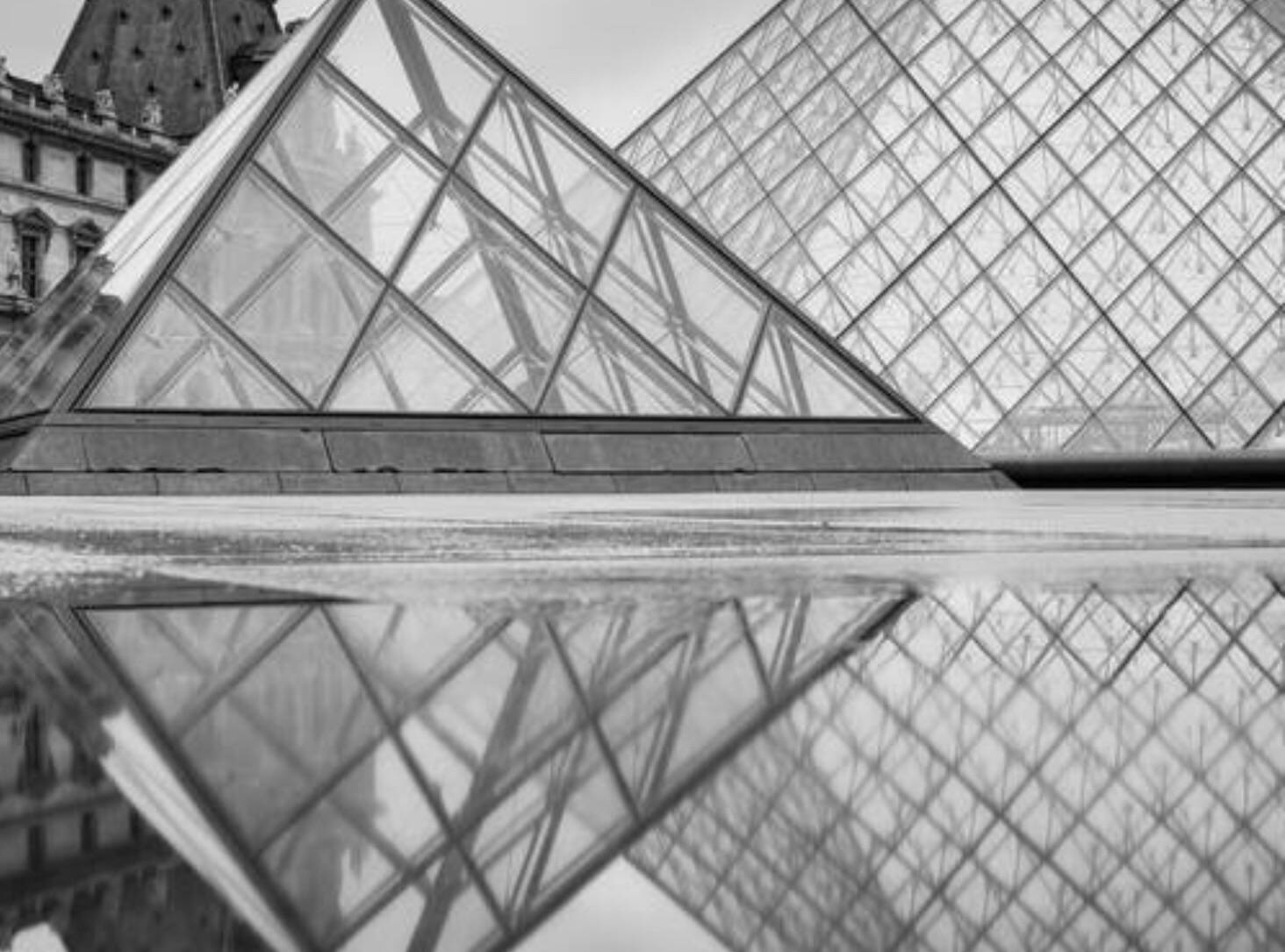 Photograph of the Louvre