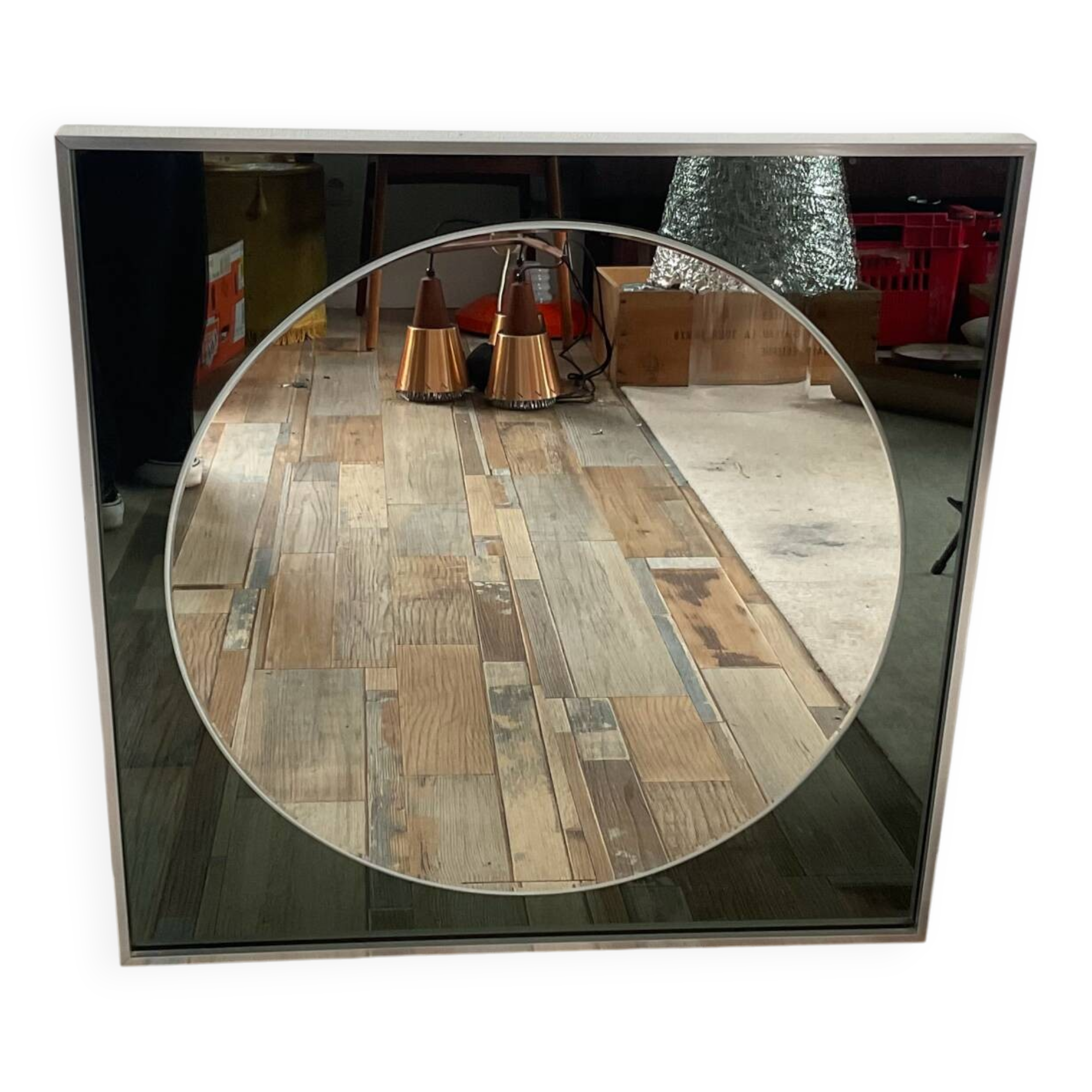 Space Age Knitter Duro Patented Mirror 70s