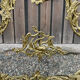 Paravent de cheminée vintage de style français en bronze ouvragé