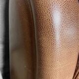 Vintage 2-seater leather sofa