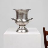 Mid-Century French Silver plated copper Champagne Bucket, 1890s