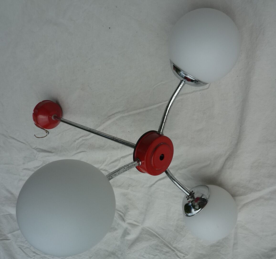 Suspension 3 lights, vintage 60's