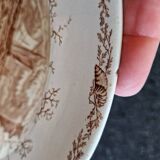 Iron clay soup plates