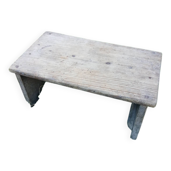 Petit banc/ tabouret ancien en bois