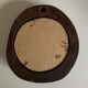 1970 brutalist mirror in elm by Richard Lecompte dlg A. Noll popular art