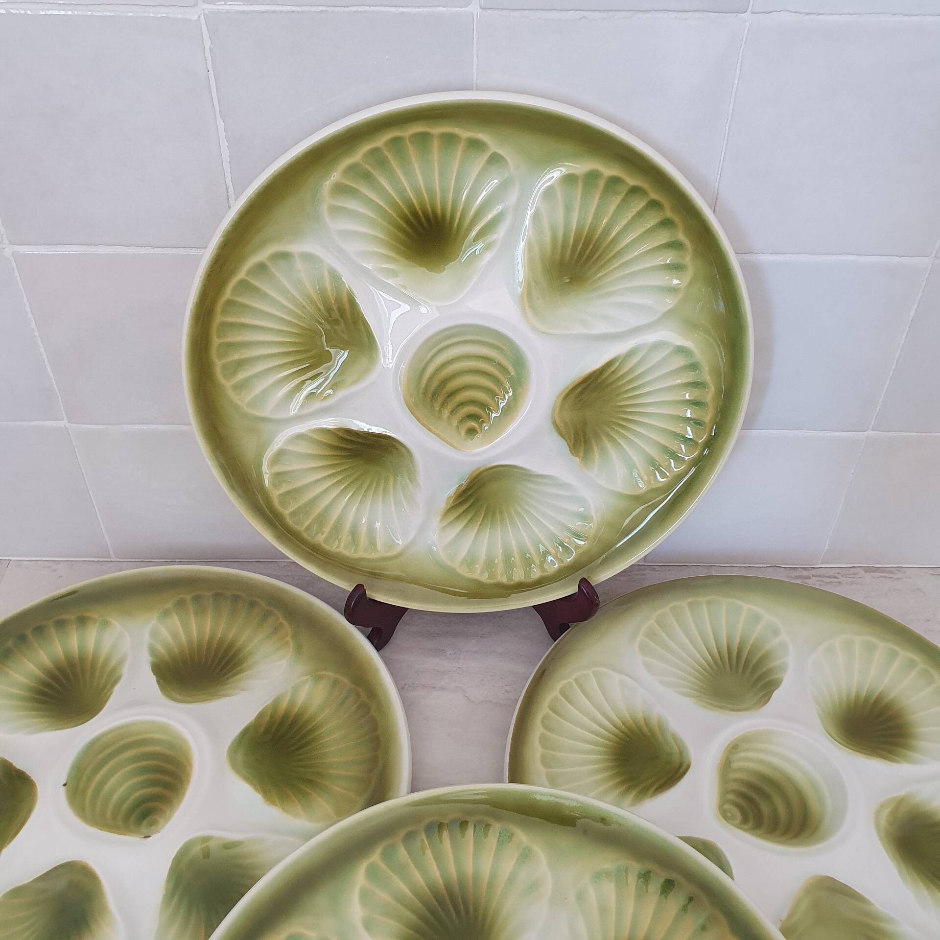 Shell plates Moulin des Loups Orchies