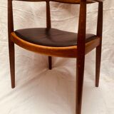 1950s Danish Hans Wegner Oak Model 503 Armchair