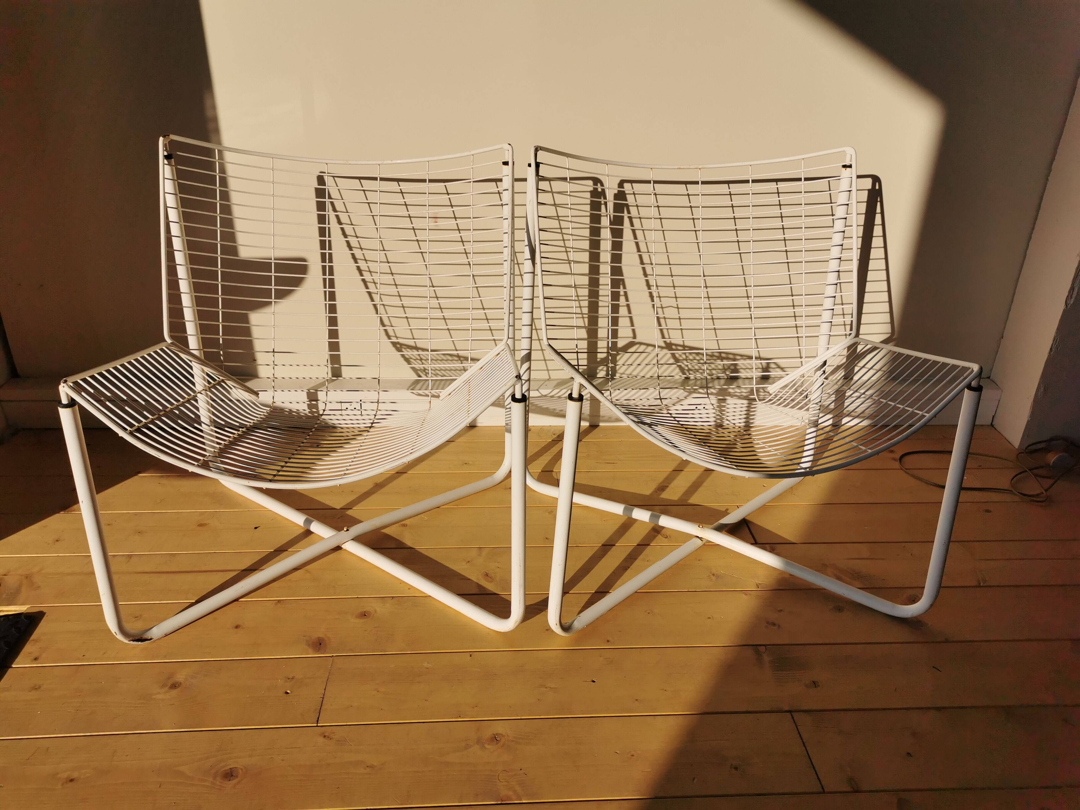 Pair of armchairs "jarpen" by niels gammerlgaard for ikea
