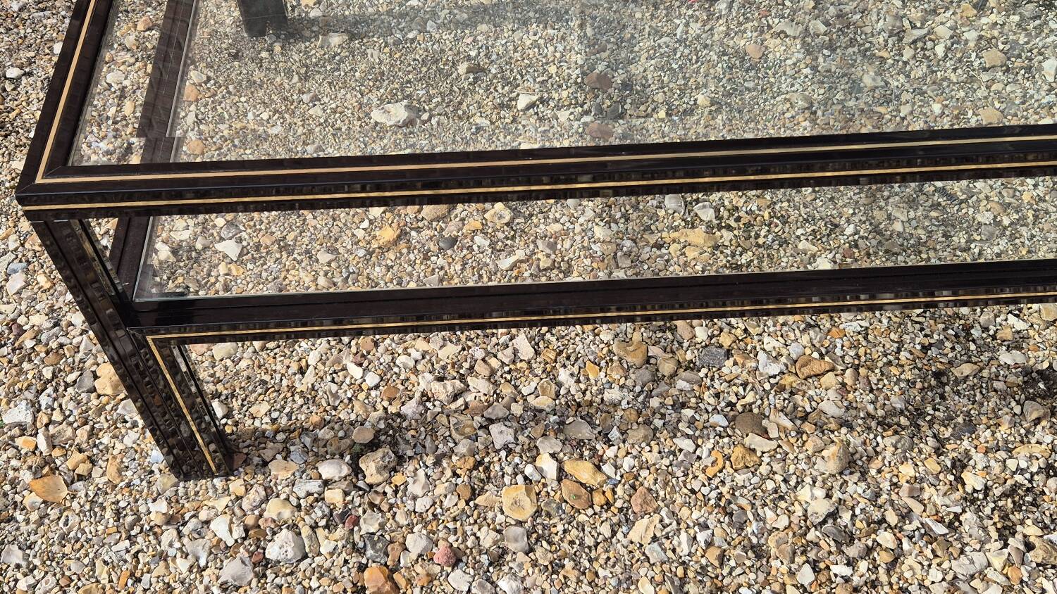 Coffee table and side table Pierre Vandel 1970