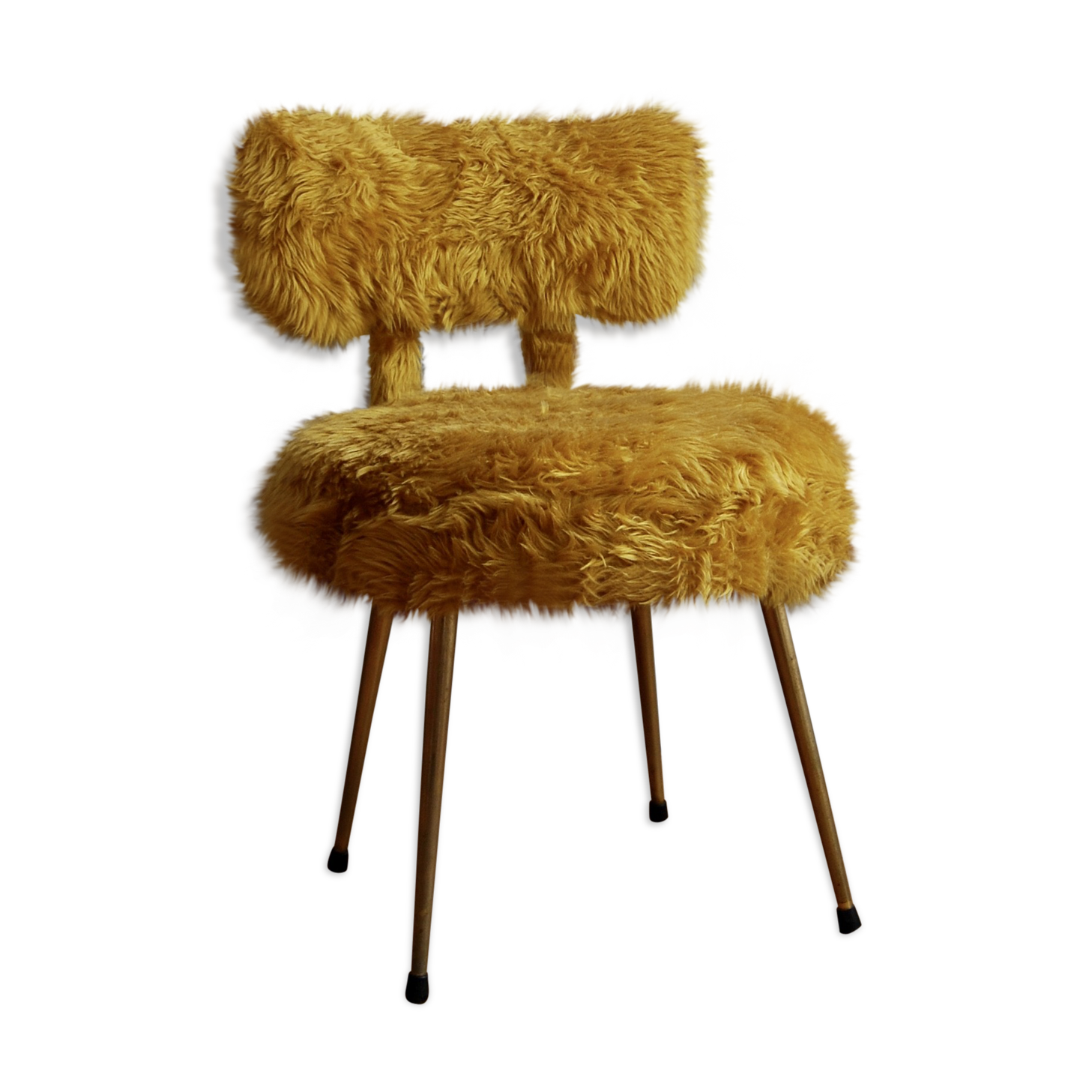 Chair yellow rug