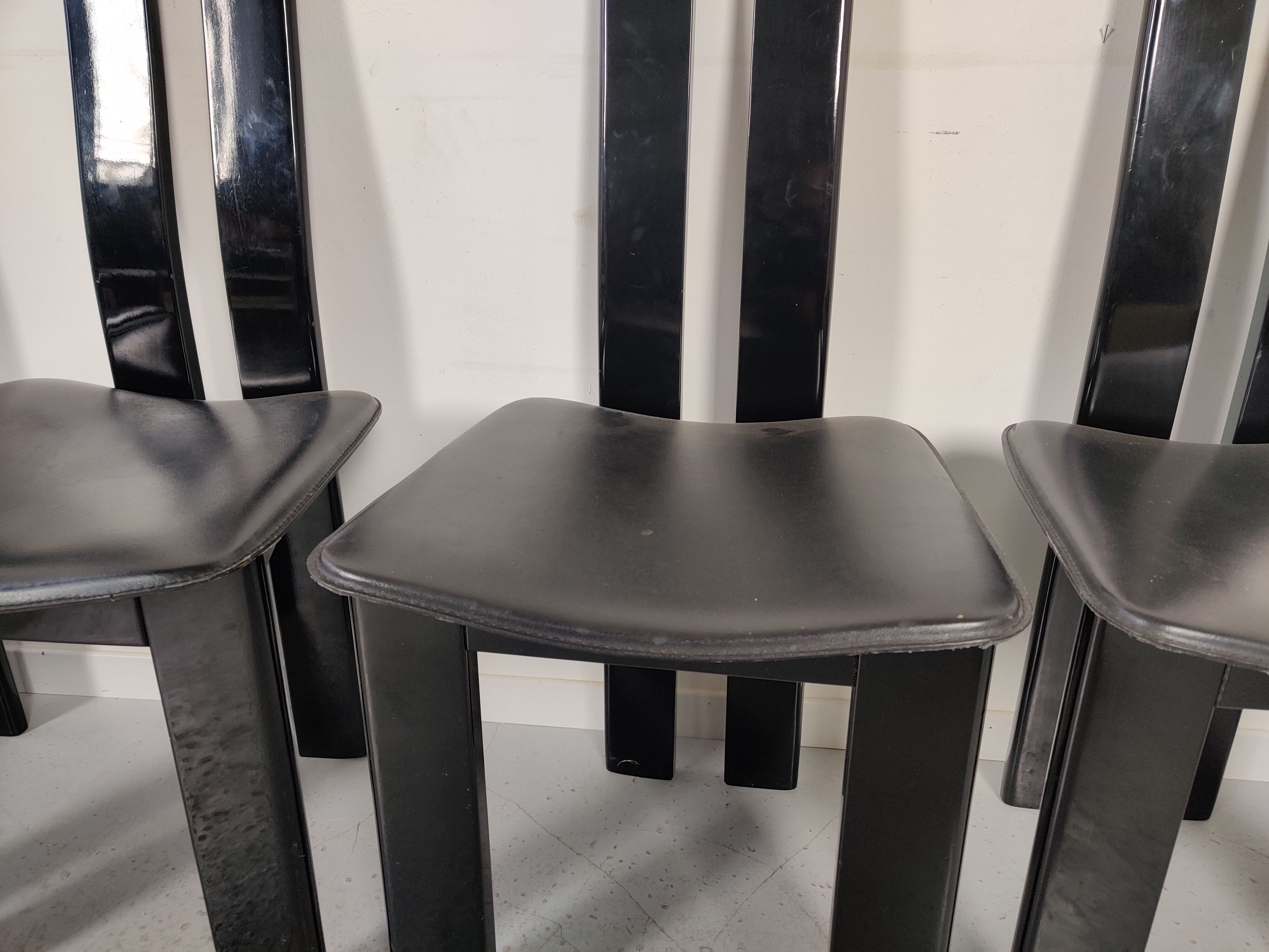 10 chairs by Pietro Costantini, Italy 80s