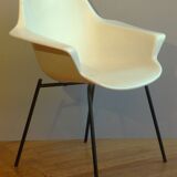 Armchair by Pierre Guariche, Vampire model, "Maison du Monde" edition