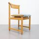 Vintage eetkamerstoelen | Eiken | Nieuwe stoffering