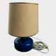 Vintage blue ceramic table lamp – Circa 60s/70s