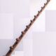 Coat rack 2m, 14 wooden wall hooks