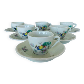 Sologne porcelain coffee service