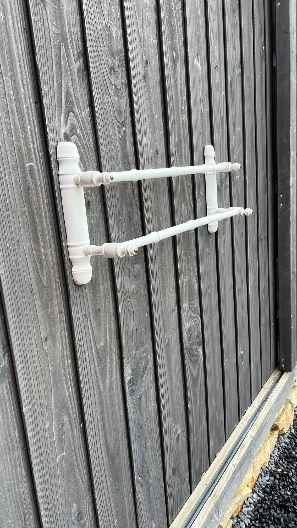 Vintage wooden napkin holder