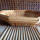 Octagonal bamboo basket
