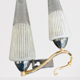 Pair of appliques Lunel Arlus 1950