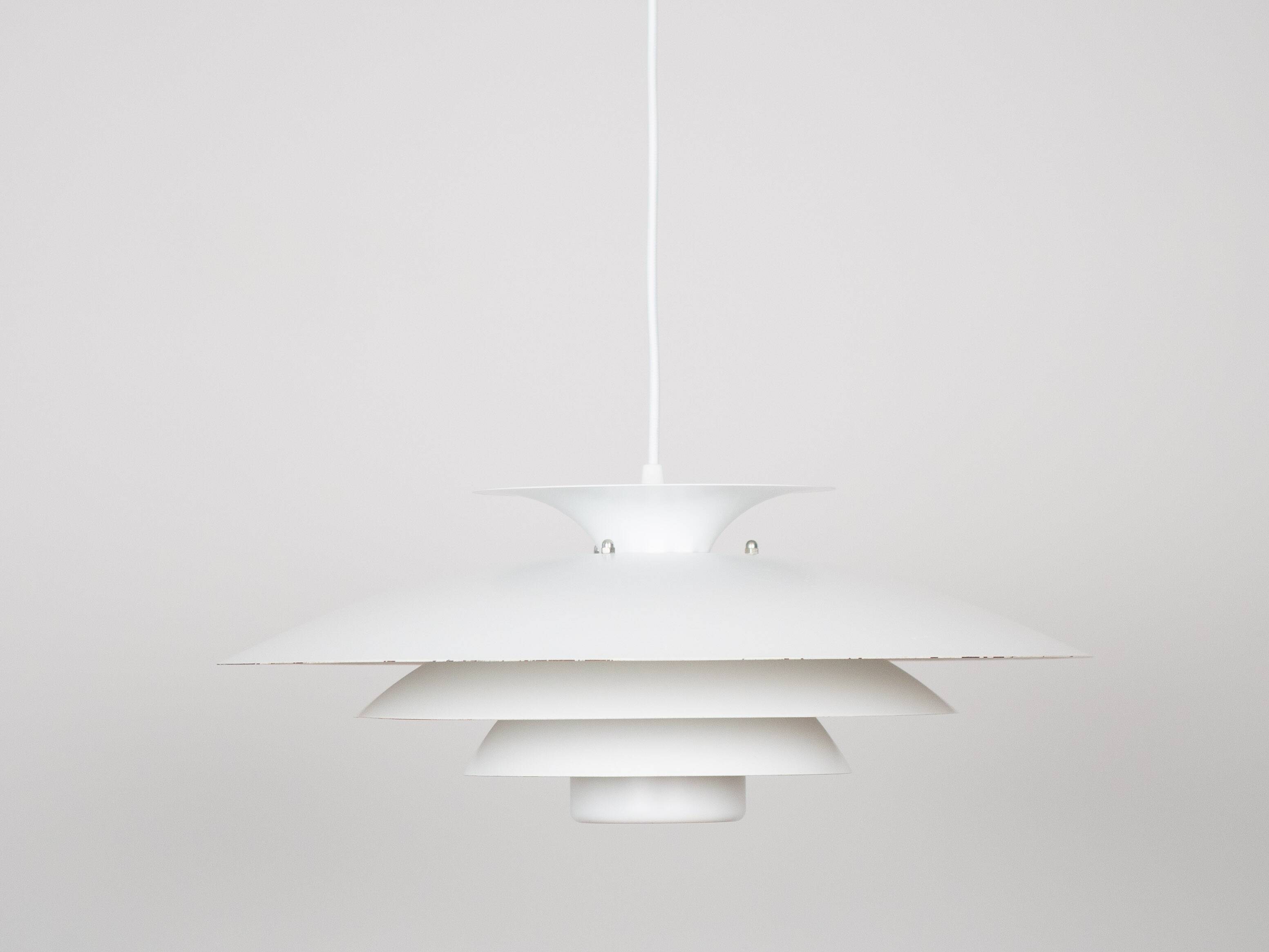 Danish vintage pendant lamp from Top Lamper, 1980s