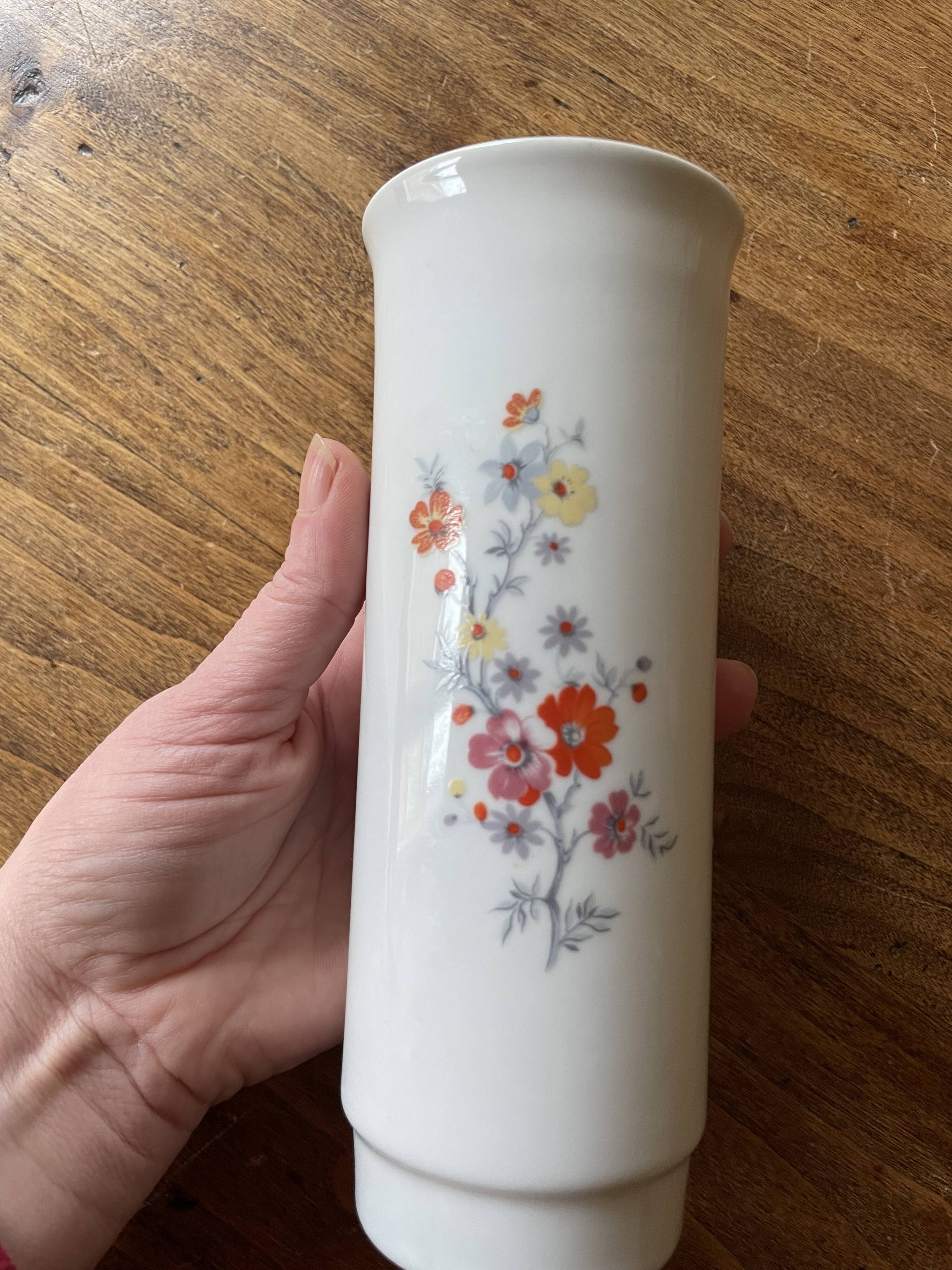 Small Creidlitz Bavaria Germany porcelain vase - old, vintage
