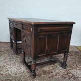 Mazarin Louis XIII style oak desk
