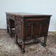Bureau Mazarin style Louis XIII en chêne