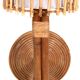 Pair of bamboo wall sconces