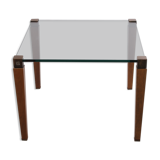 Peter Ghyczy salon table with wooden legs Model T 56/2